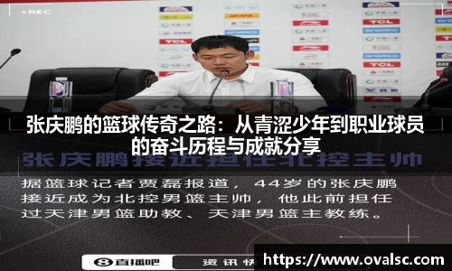 张庆鹏的篮球传奇之路：从青涩少年到职业球员的奋斗历程与成就分享